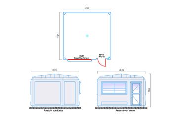 Verkaufshütte kaufen oder mieten