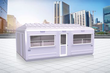 24,57 m² Verkaufspavillon