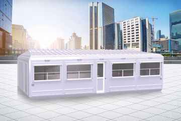 43,29 m² Verkaufspavillon