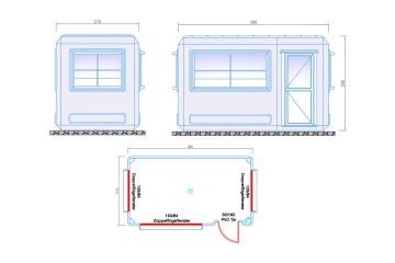 Pförtnerhaus mit 8,38 m²