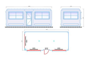 Pförtnerhaus mit 17,01 m²
