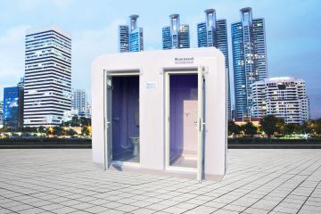 Mobile Toiletten und Duschen