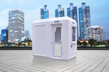 Mobile Toiletten und Duschen